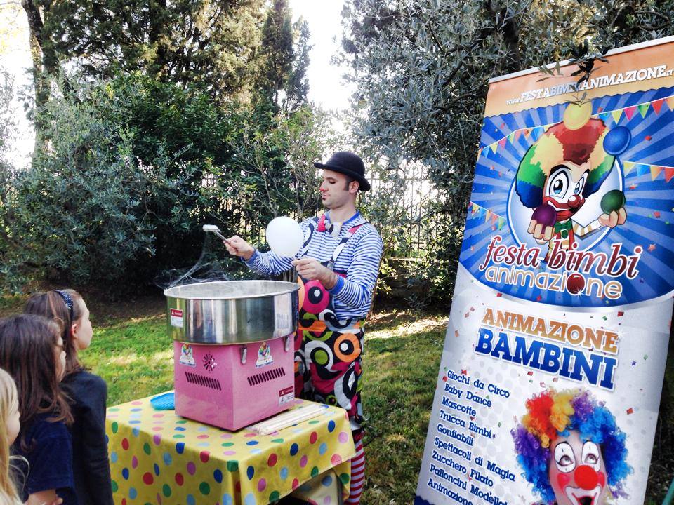 noleggio e affitto macchina Zucchero Filato per bambini - Animazioni