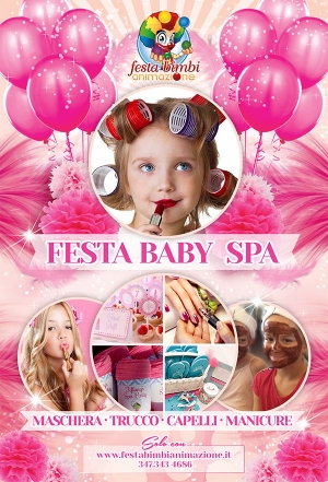 Animazione per bambini a tema Baby Spa Party ad Arezzo, Valdarno, Siena e Firenze